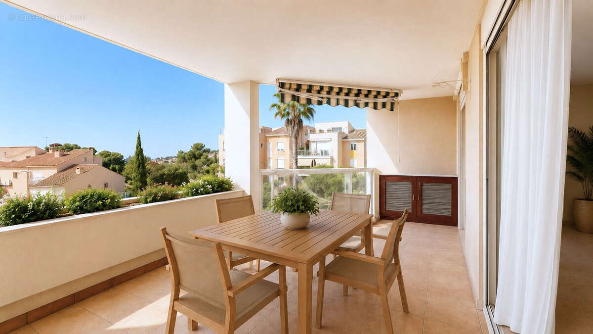 T4 Carqueiranne magnifique vue mer résidence sécurisée avec piscine - photo 8