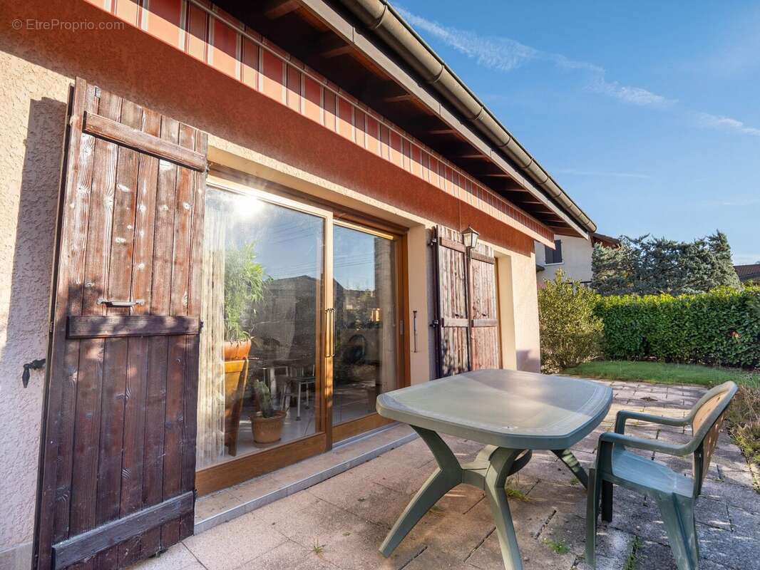 Terrasse - Maison à THONON-LES-BAINS