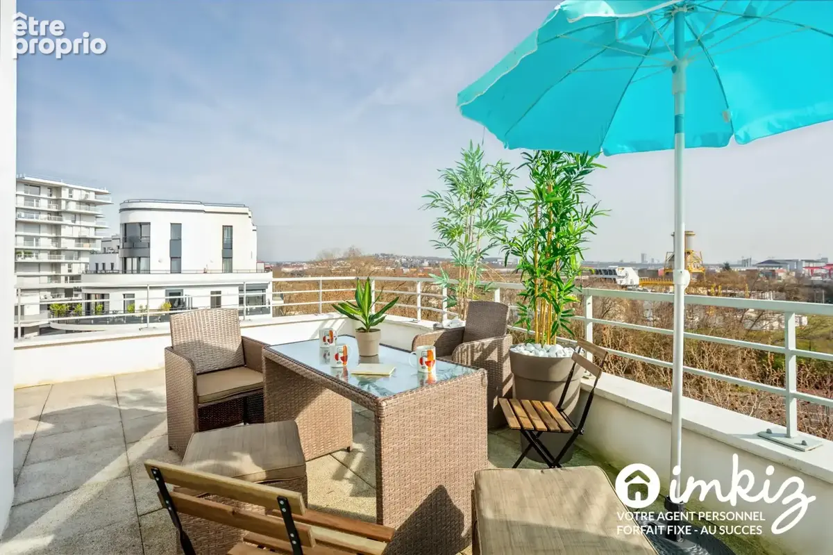 Duplex 111m2 4cha dern étag, terrasse, double park - photo 2