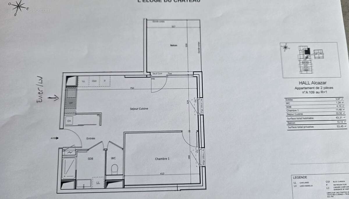 Appartement à CHALLES-LES-EAUX