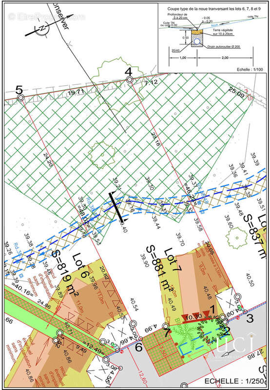 Terrain 881 m² à Corcoue-Sur-Logne  - photo 5