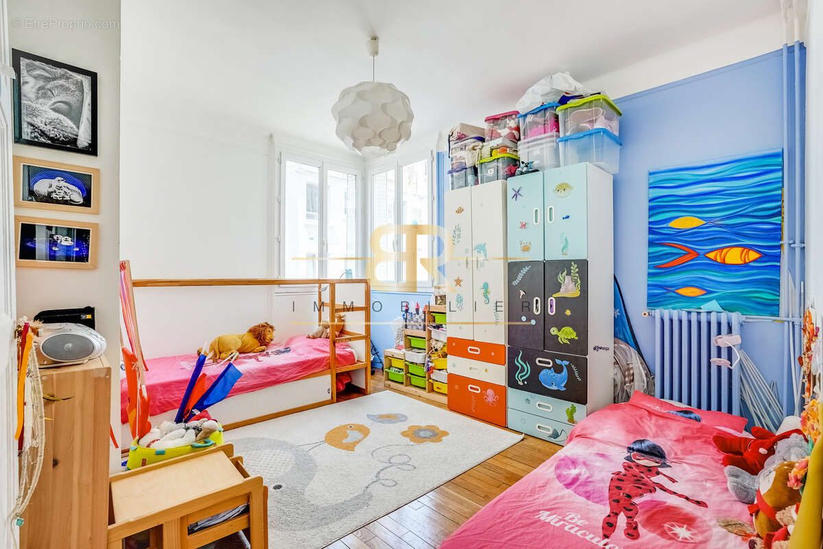 Paris 17e   rue redon   appartement familial de 96 m2   3 chambres   étage élevé avec ascenseur - photo 12