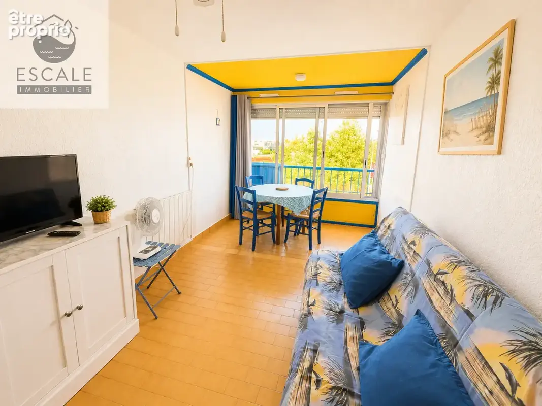 Vente studio cabine + parking face a la mer quartier corniche a sete - photo 3