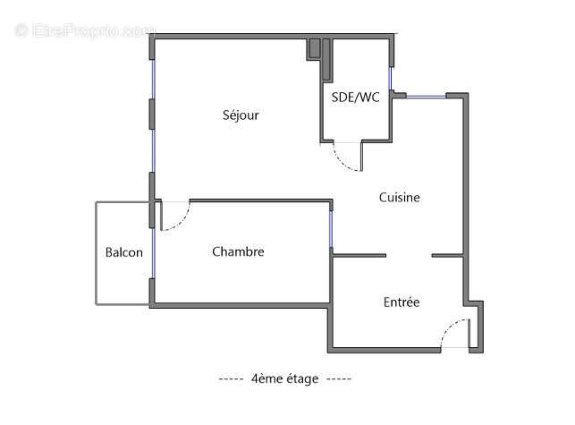 Appartement à MARSEILLE-6E