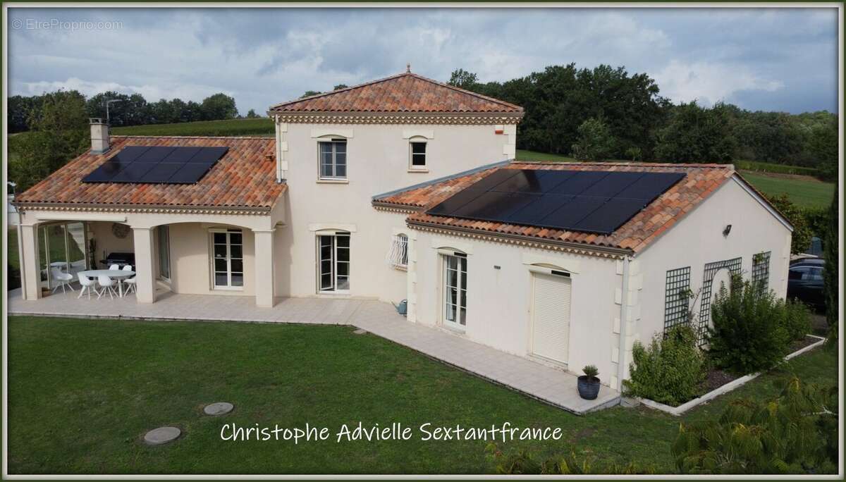 Belle contemporaine, 4 chambres, 2 salles d'eau, double garage, piscine sur 5118 M2 - photo 2