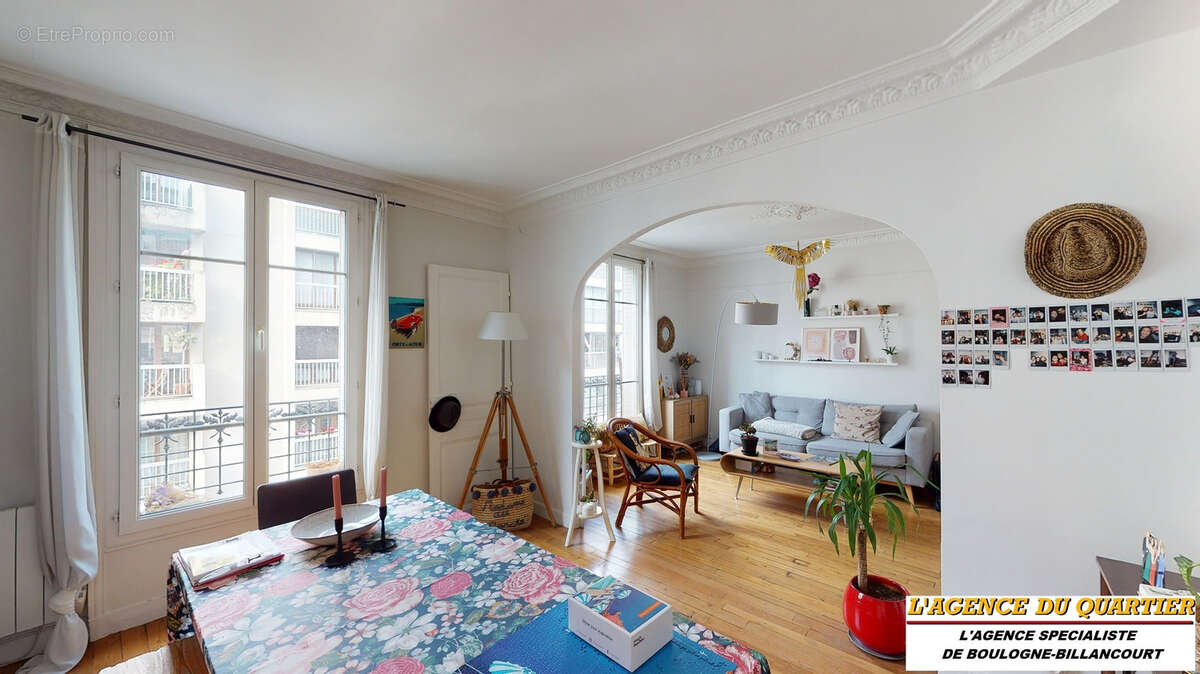 Appartement à BOULOGNE-BILLANCOURT