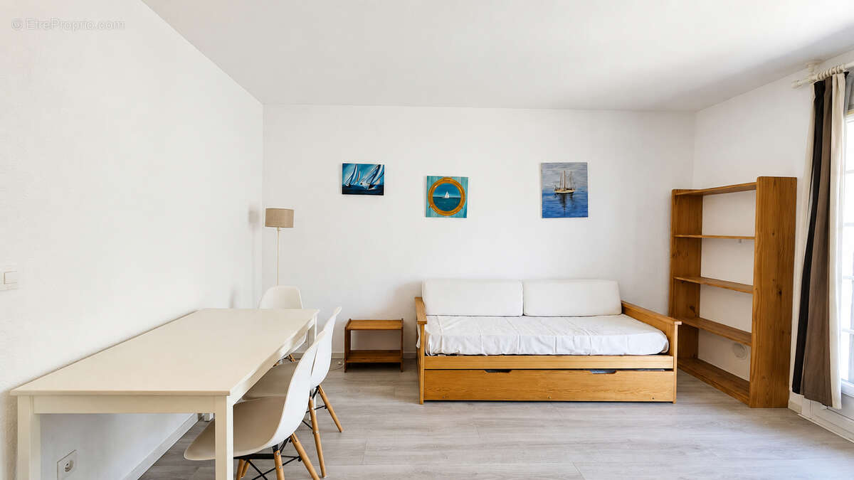 Studio apercu mer en dernier etage d'une residence avec piscine - photo 11