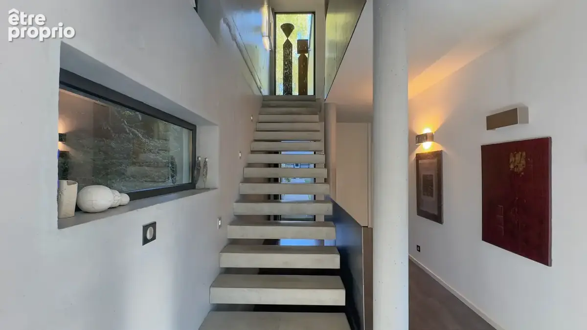 Thonon - Corzent - Villa d'architecte à deux pas du lac dans un havre de paix et de verdure - photo 9