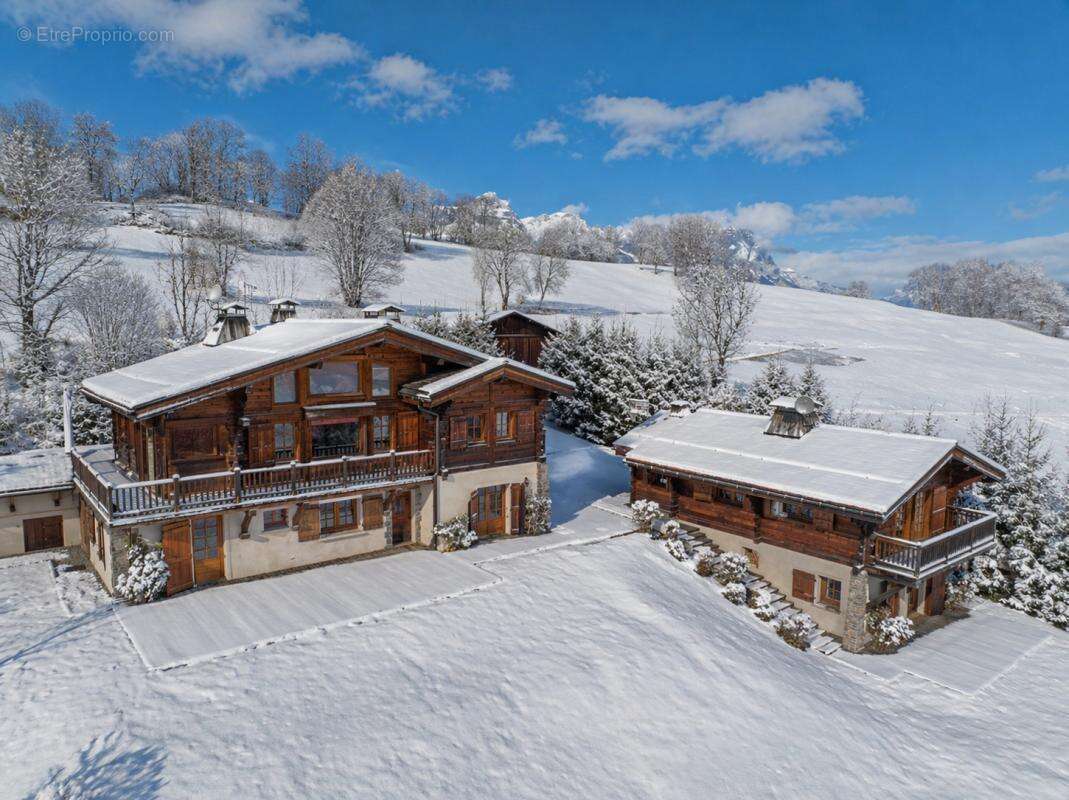 Deux chalets indépendants avec studio, face au Mont-Blanc - photo 12