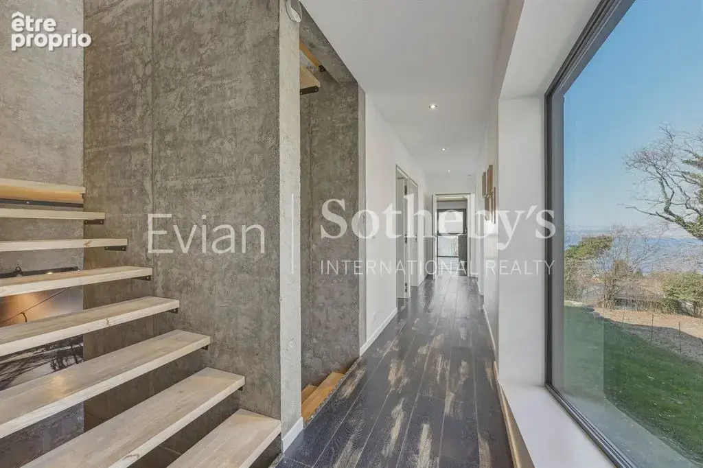 Evian villa contemporaine avec vue lac panoramique, au calme. - photo 8