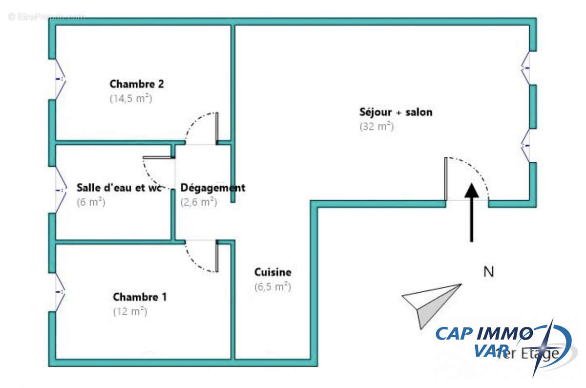 Appartement à LE BEAUSSET