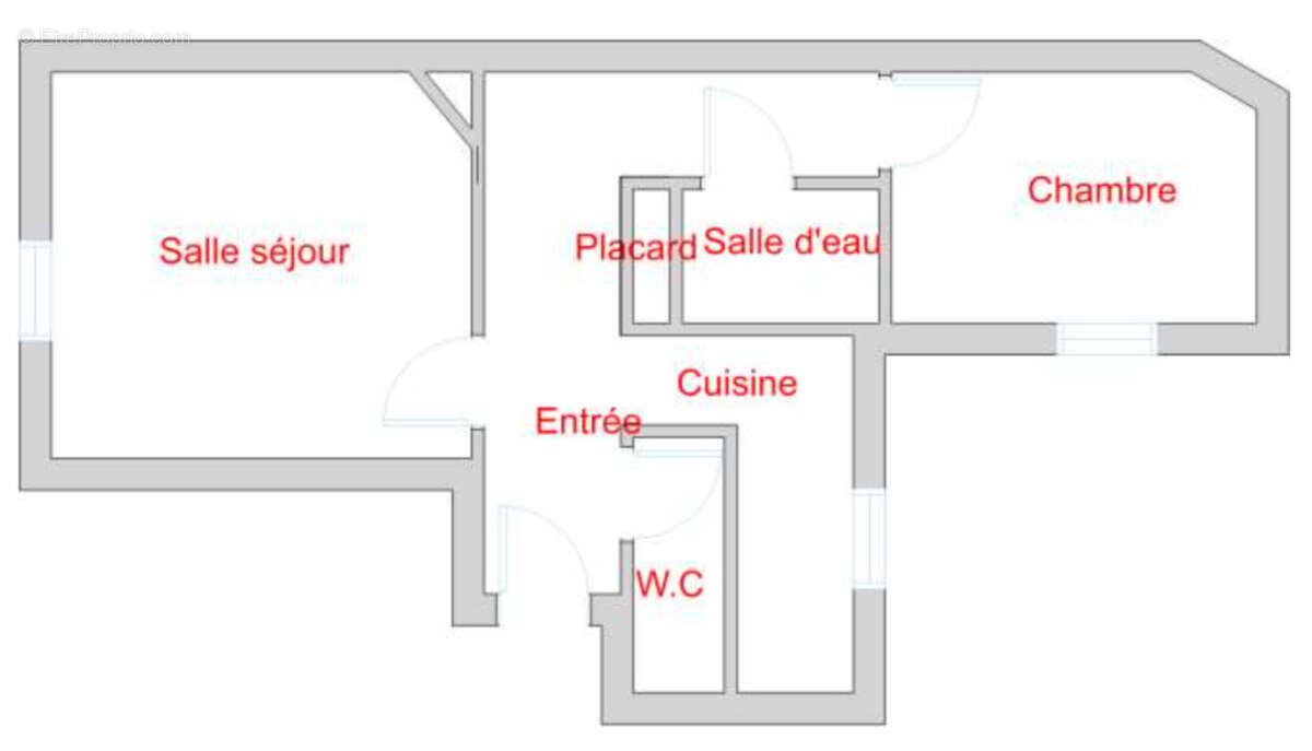 Appartement à PARIS-20E
