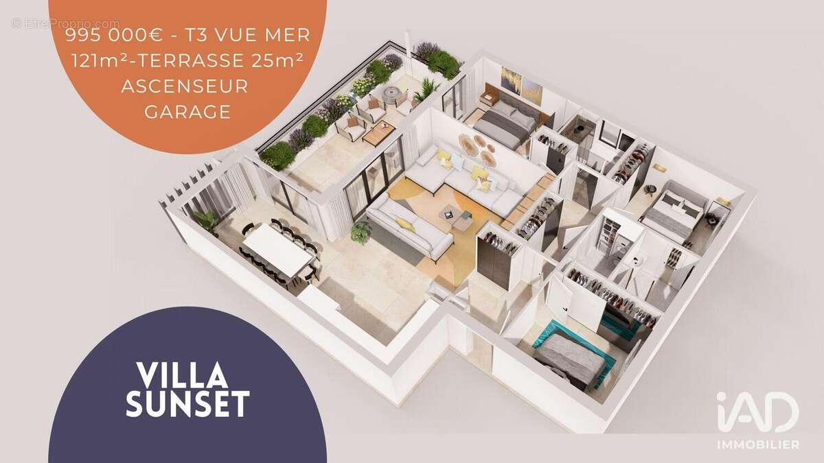 Appartement 120 m² à Six-Fours-Les-Plages  - photo 4