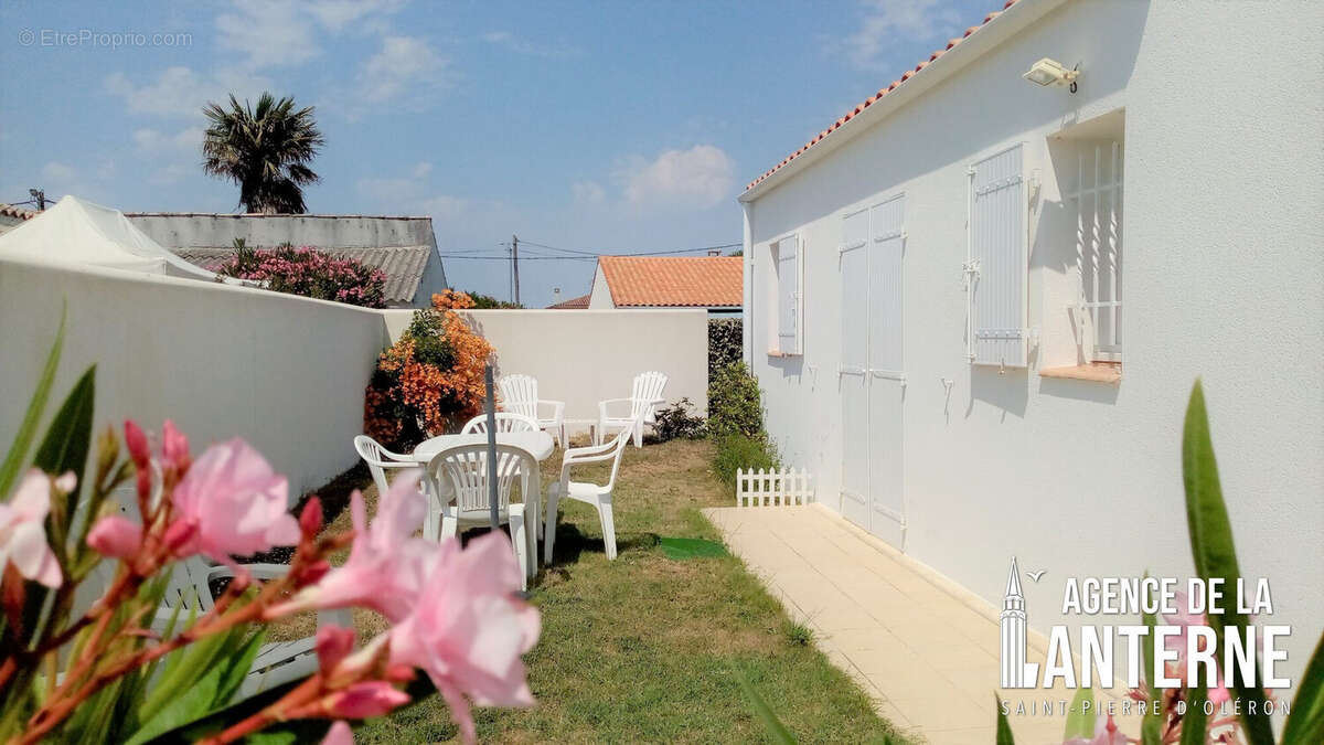 Jardin NO - Maison à SAINT-PIERRE-D'OLERON