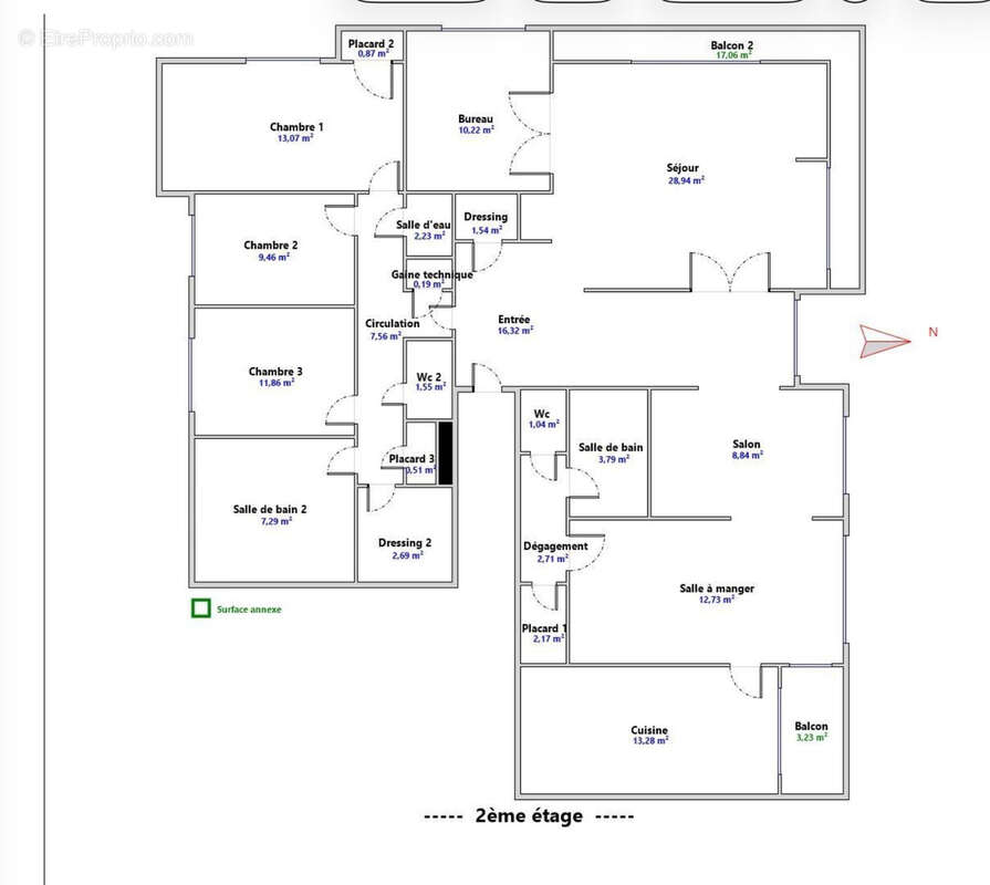 Appartement à CHAMALIERES