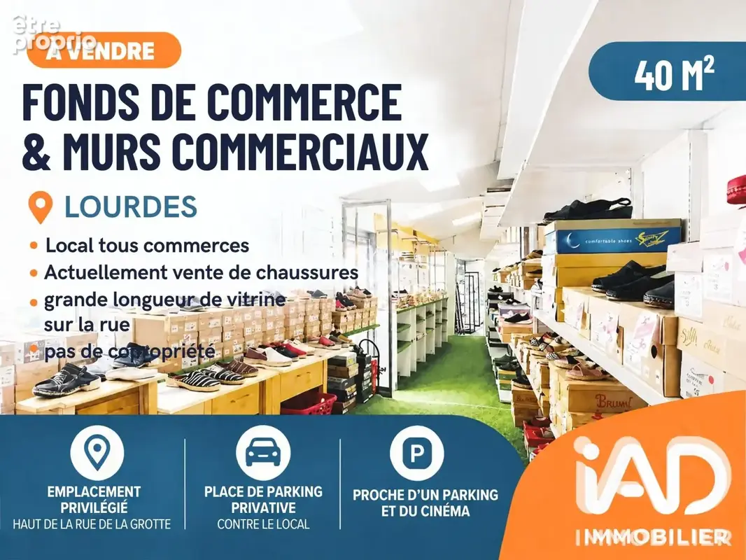 Photo 1 - Commerce à LOURDES