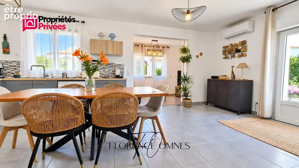 EXCLUSIVITE à LAURE-MINERVOIS - Maison plain pied 81m2, 2 chambres, jardin, piscine - photo 9