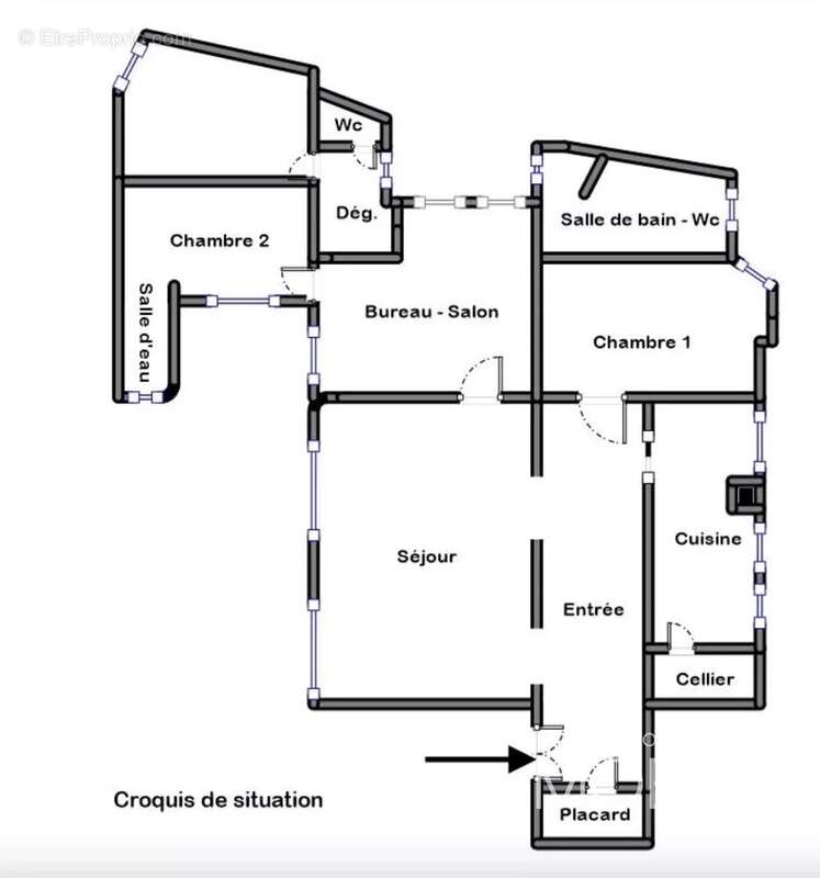 Appartement à PARIS-8E