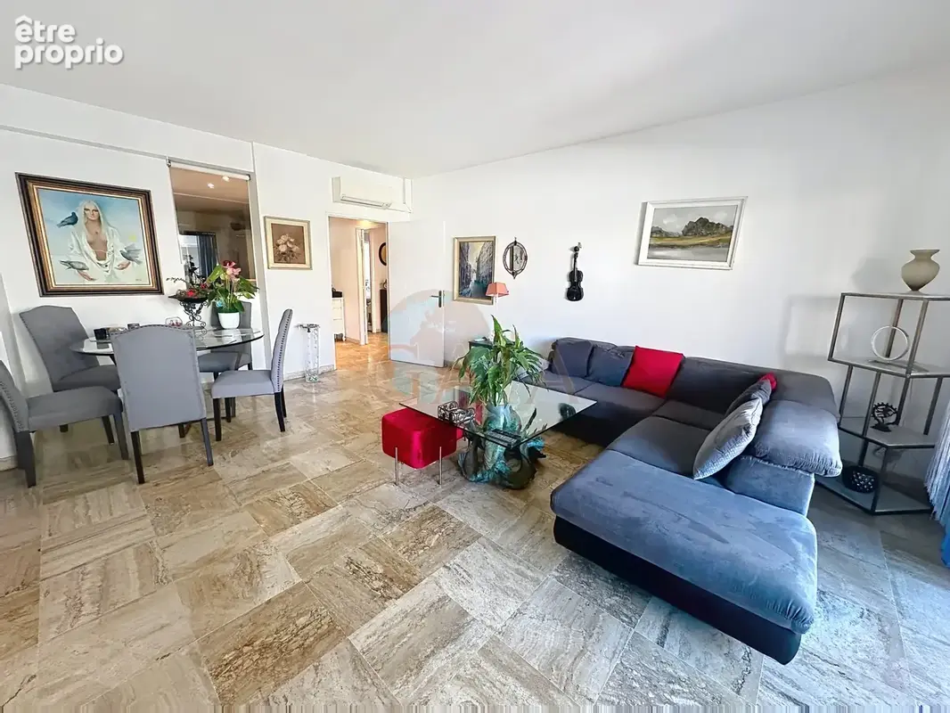 Exclu cannes basse californie 3p 88 m2 trav 2 terrasses garage 5 min croisette - photo 3