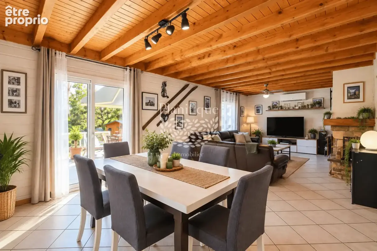 Péron, une maison familiale au calme avec jardin et piscine - photo 5