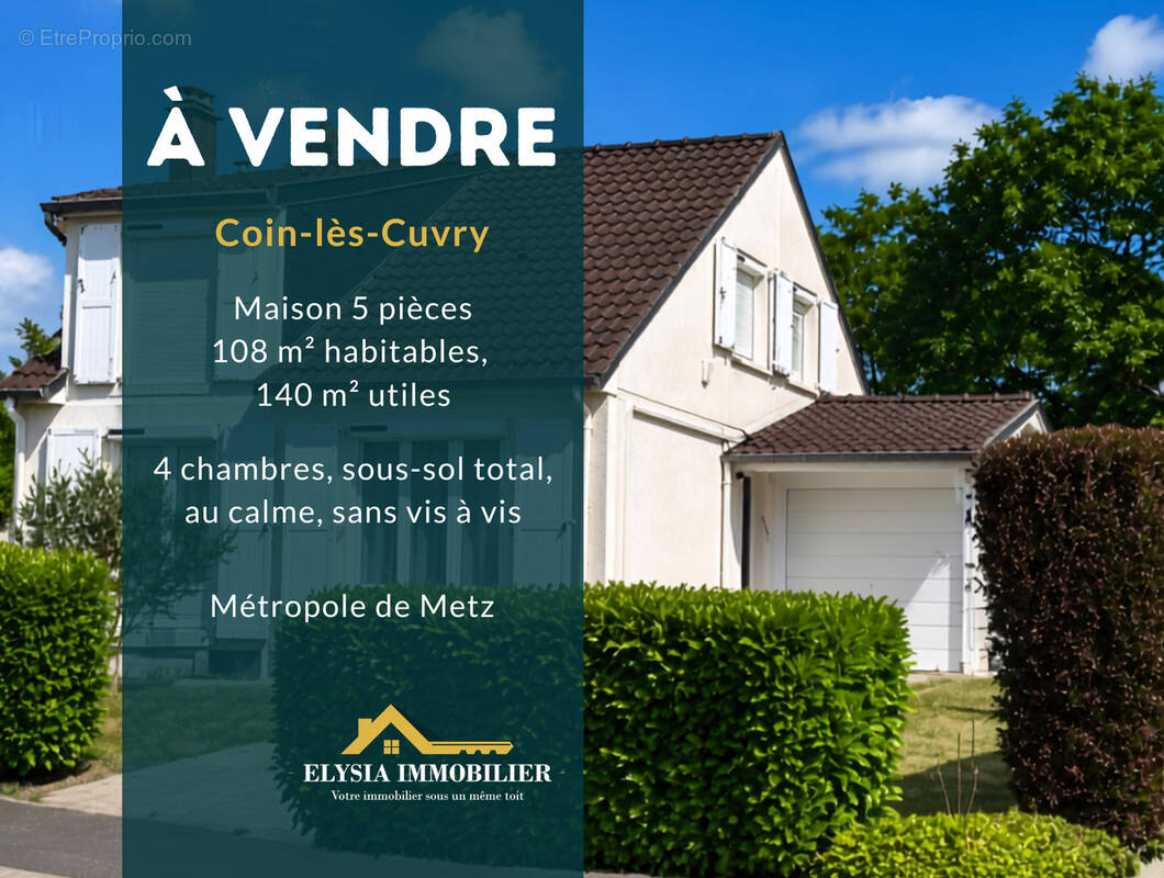 Maison à COIN-LES-CUVRY