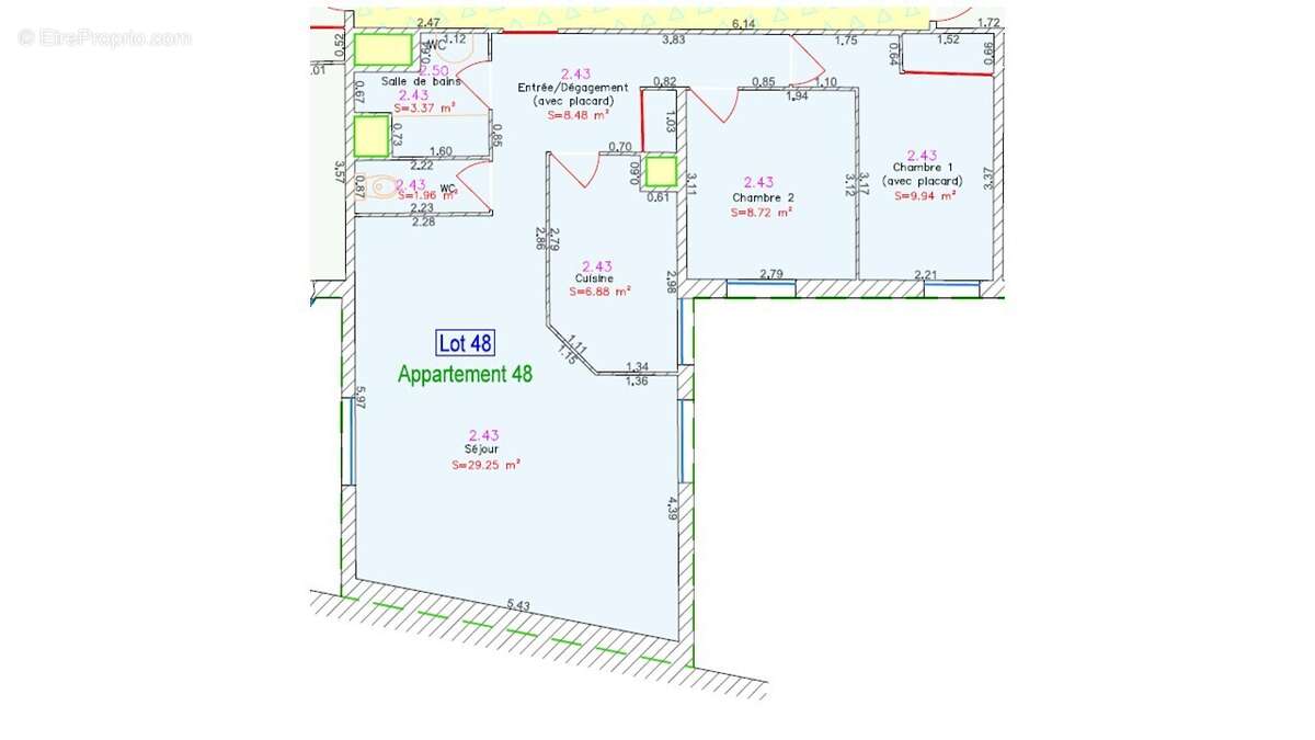 Appartement à BEAUVAIS