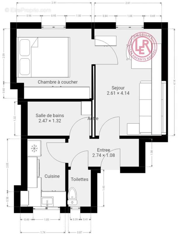 Appartement à PARIS-11E