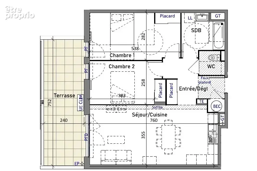 Appartement à UZES