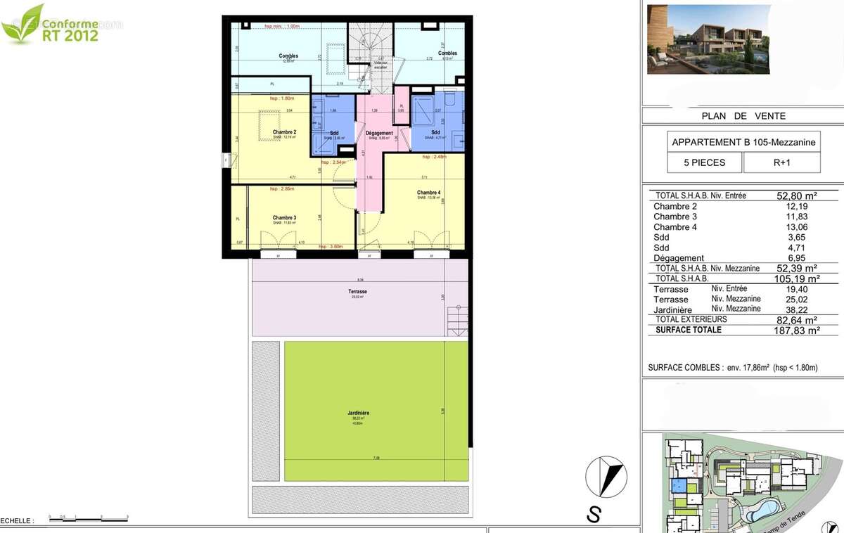 Appartement à CHATEAUNEUF-GRASSE