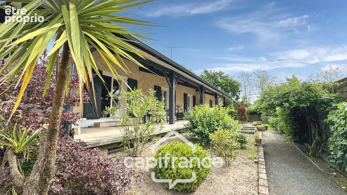 CASTETS 40  – Maison rénovée de 123 m² avec T1 indépendant, sous-sol aménageable de 100 m² et jardin paysagé - photo 14