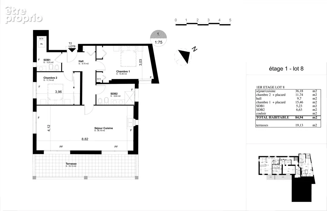 Appartement Agay 3 pièce(s) 82.84 m2 - photo 17