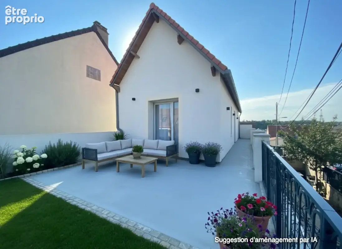 Maison familiale moderne avec terrasse et garage, à 6 min du centre-ville à Fosses (95) - photo 14
