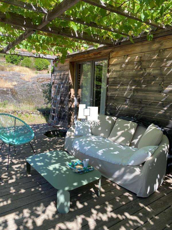Sud Ardèche : 07460 - BANNE : Maison en bois inspirée de l'h - photo 15