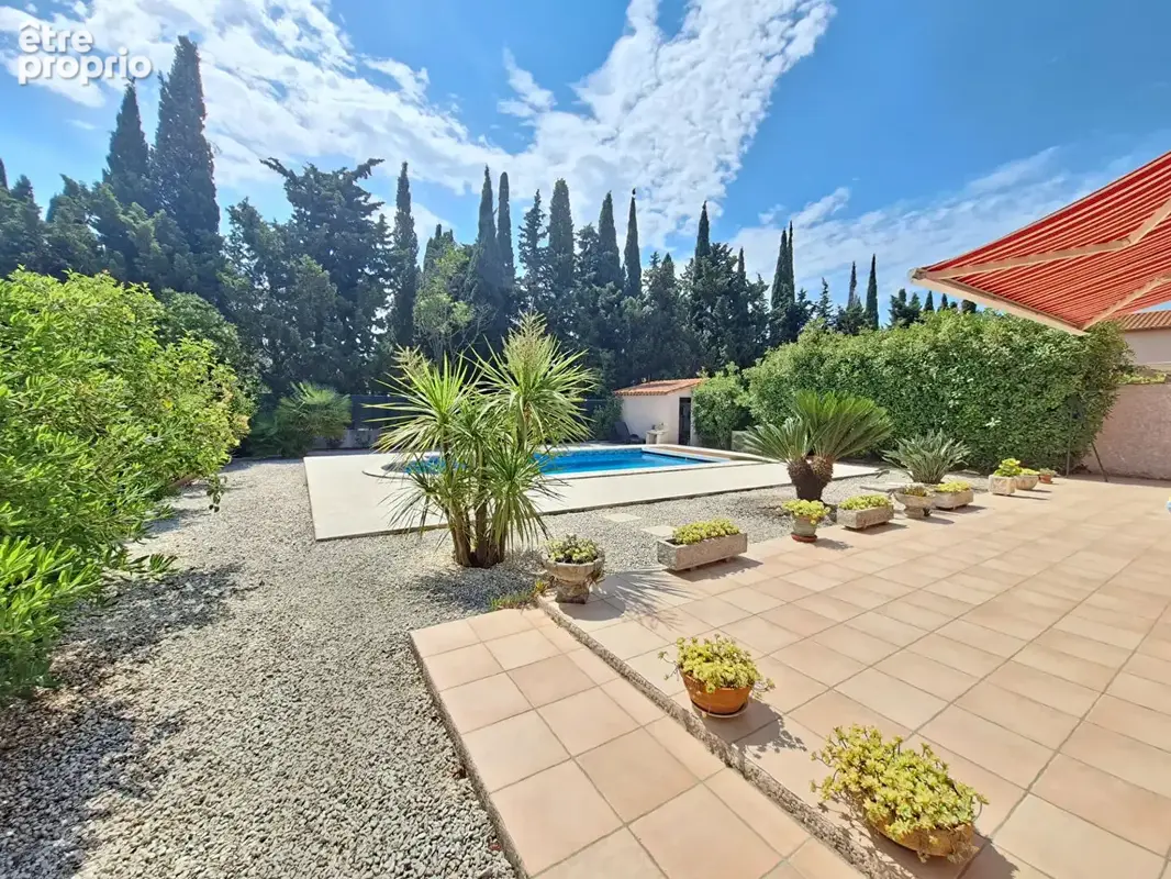 Toulouges superbe villa 3 faces avec piscine, garage et jardin - photo 3