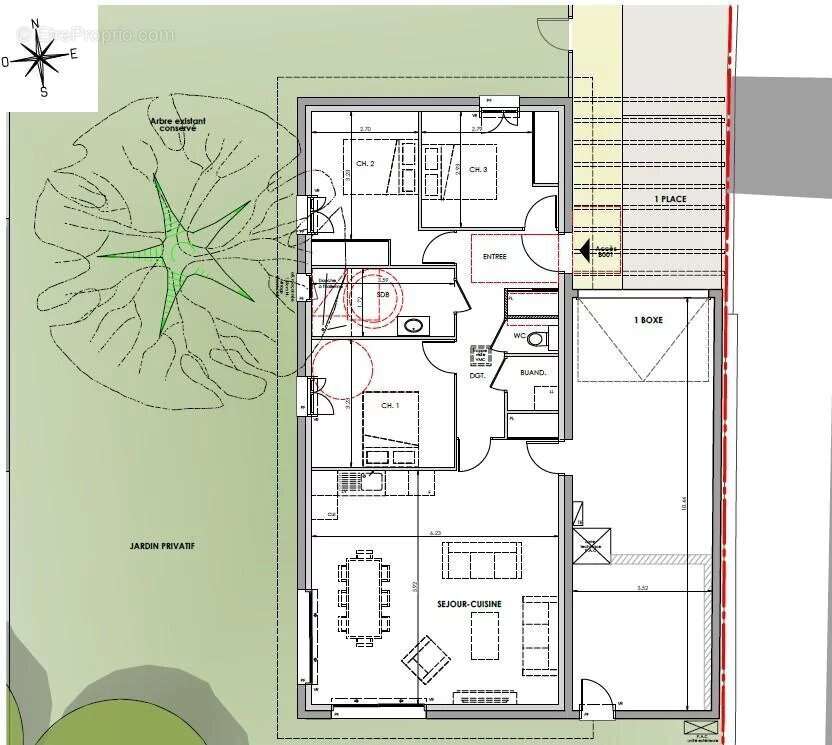 Appartement à LE PONT-DE-CLAIX