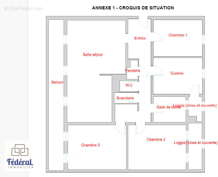 Appartement à BISCHHEIM