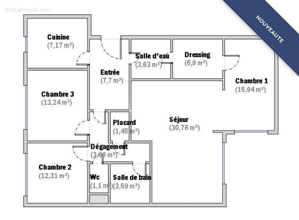 Appartement à PARIS-12E