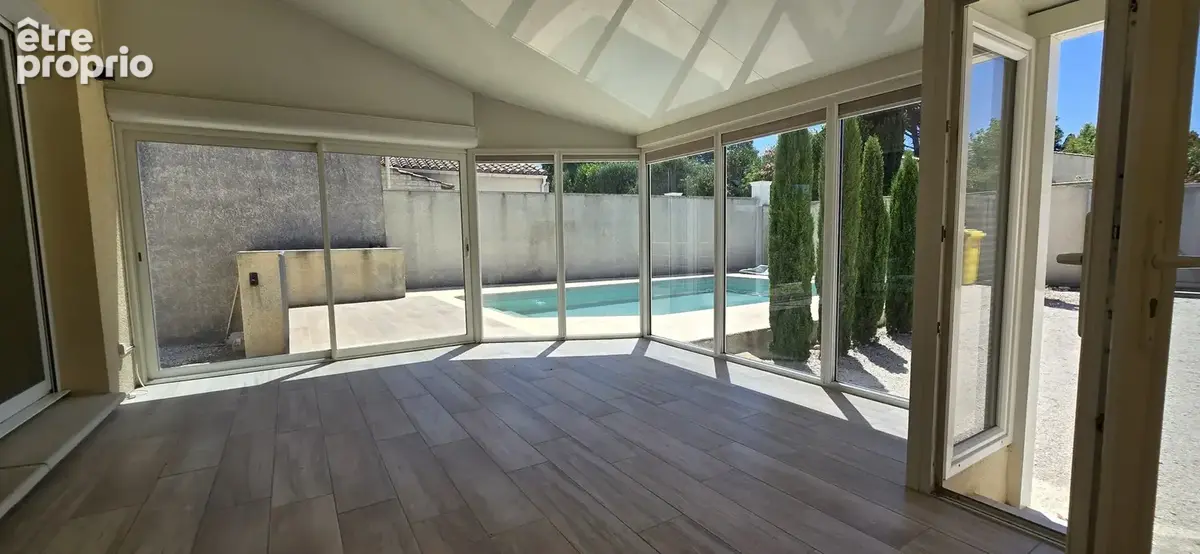Colline impasse au calme villa  t4/5 sh 102 m2 3 ch veranda alu terrain 350 m2 piscine 7 x 4 m - photo 16