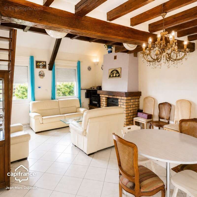 BOUVIGNIES: Maison individuelle 115 m² à la campagne, jardin clos et belle pièce de vie - photo 6