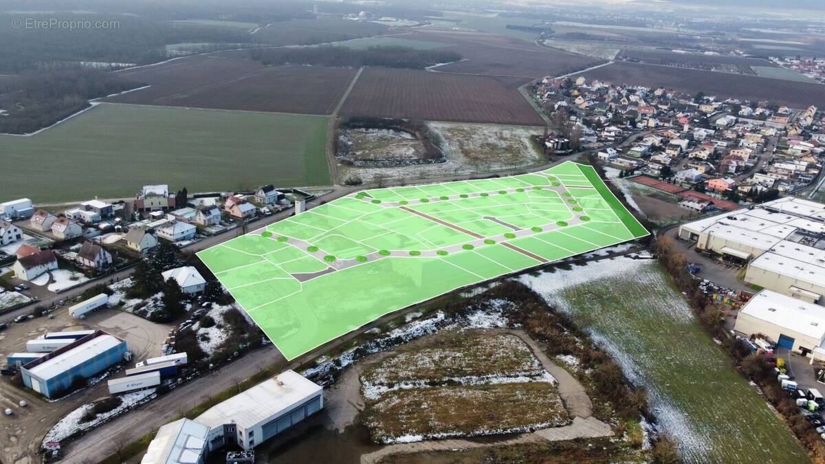 Terrain à UNGERSHEIM