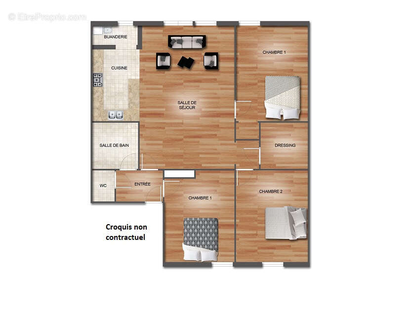 Appartement à RUEIL-MALMAISON