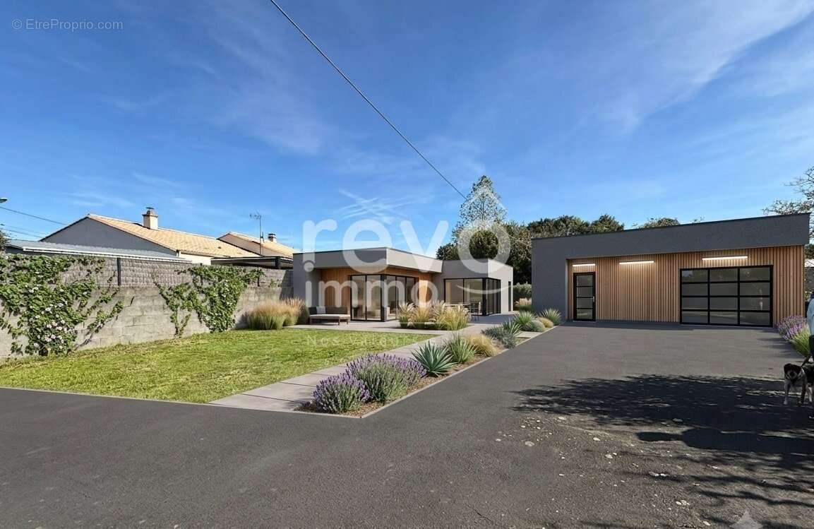 Terrain constructible bourg avec garage existant - photo 2
