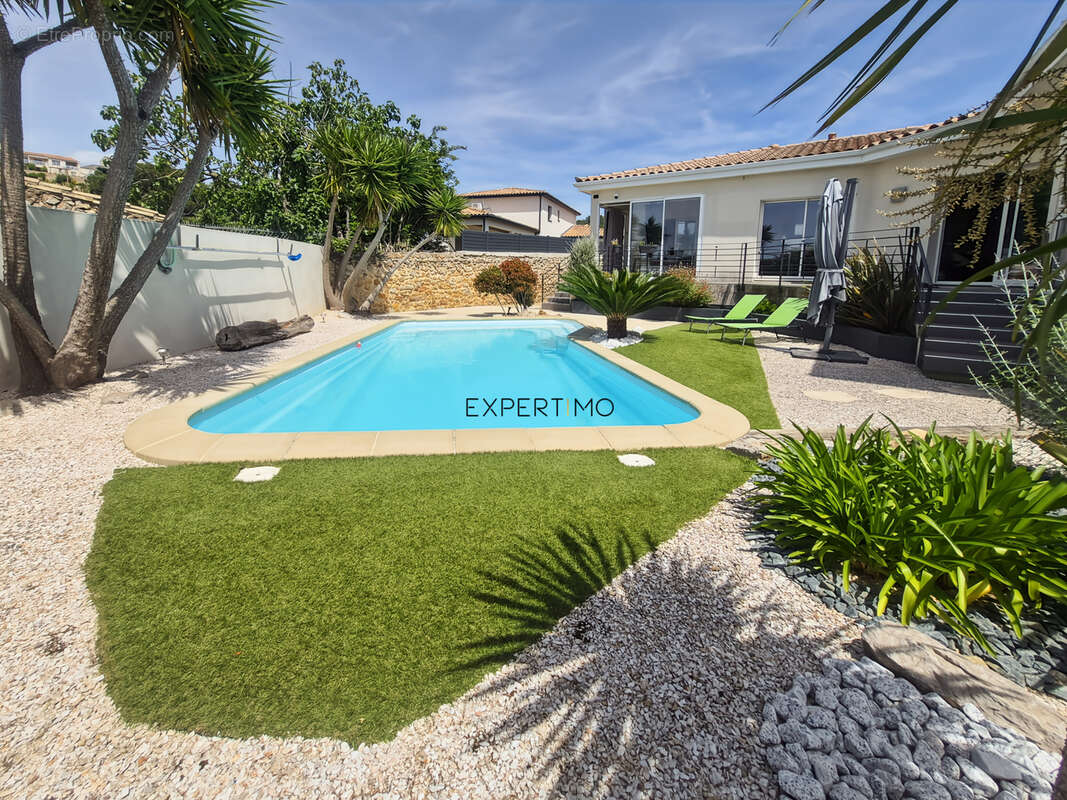Villa  de plain-pied avec piscine - photo 2