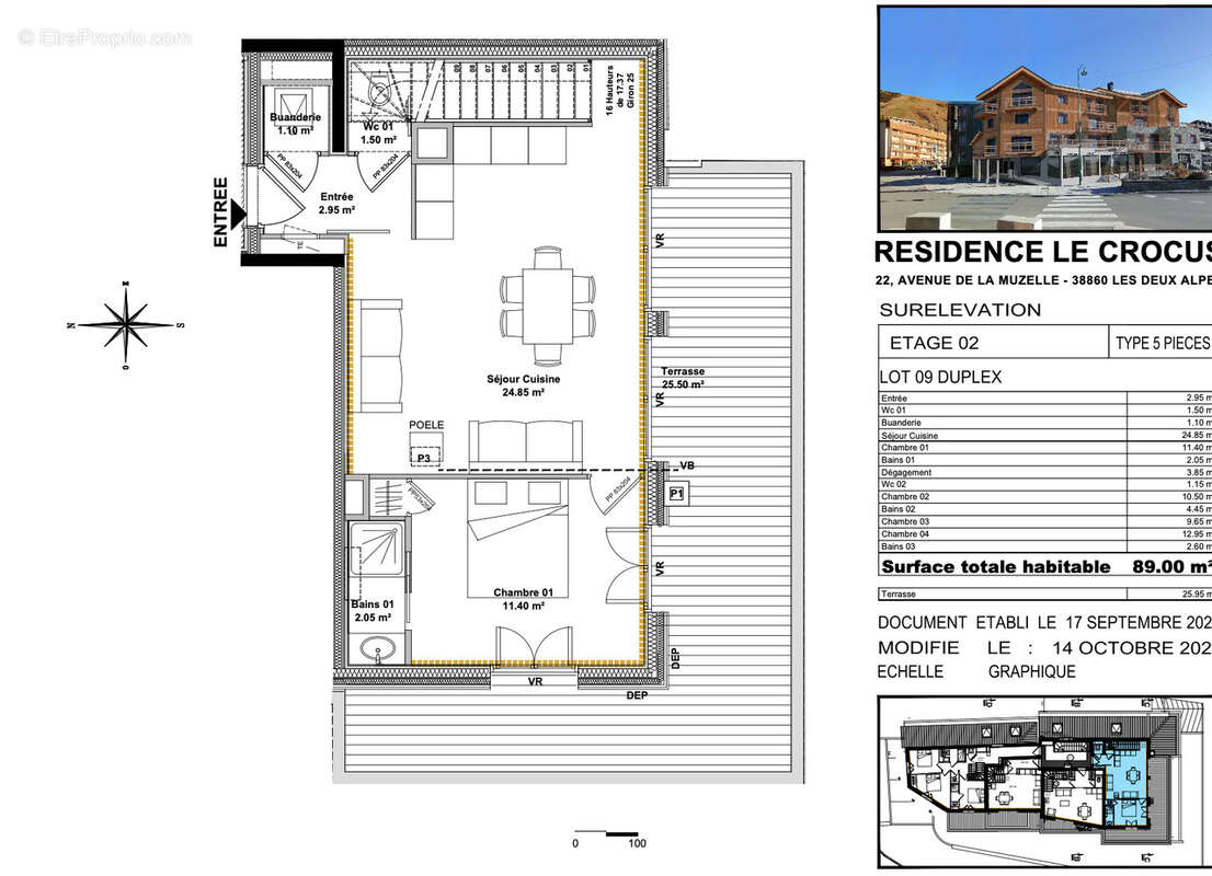 Appartement à MONT-DE-LANS