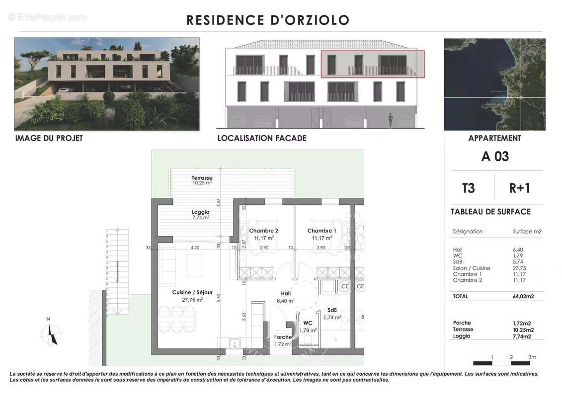 Appartement à PIETROSELLA