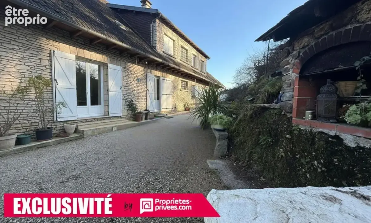 Maison familiale en pierres - Brive Ouest - Espace à vivre de PLAIN PIED - Terrain 5 038 m² - photo 2