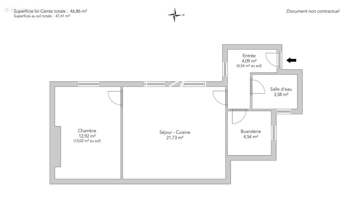 Appartement à PARIS-18E