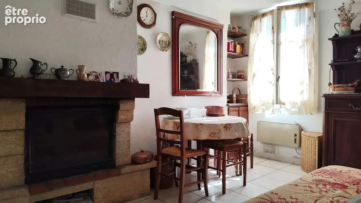 Studio 29 m² - jardin 590 m² et cave - photo 5