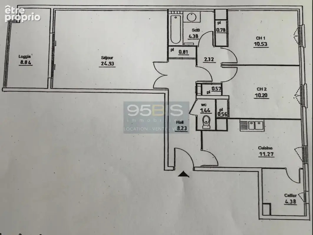 VENTE A TERME OCCUPEE - Appartement Villeurbanne 80 m2 - photo 9