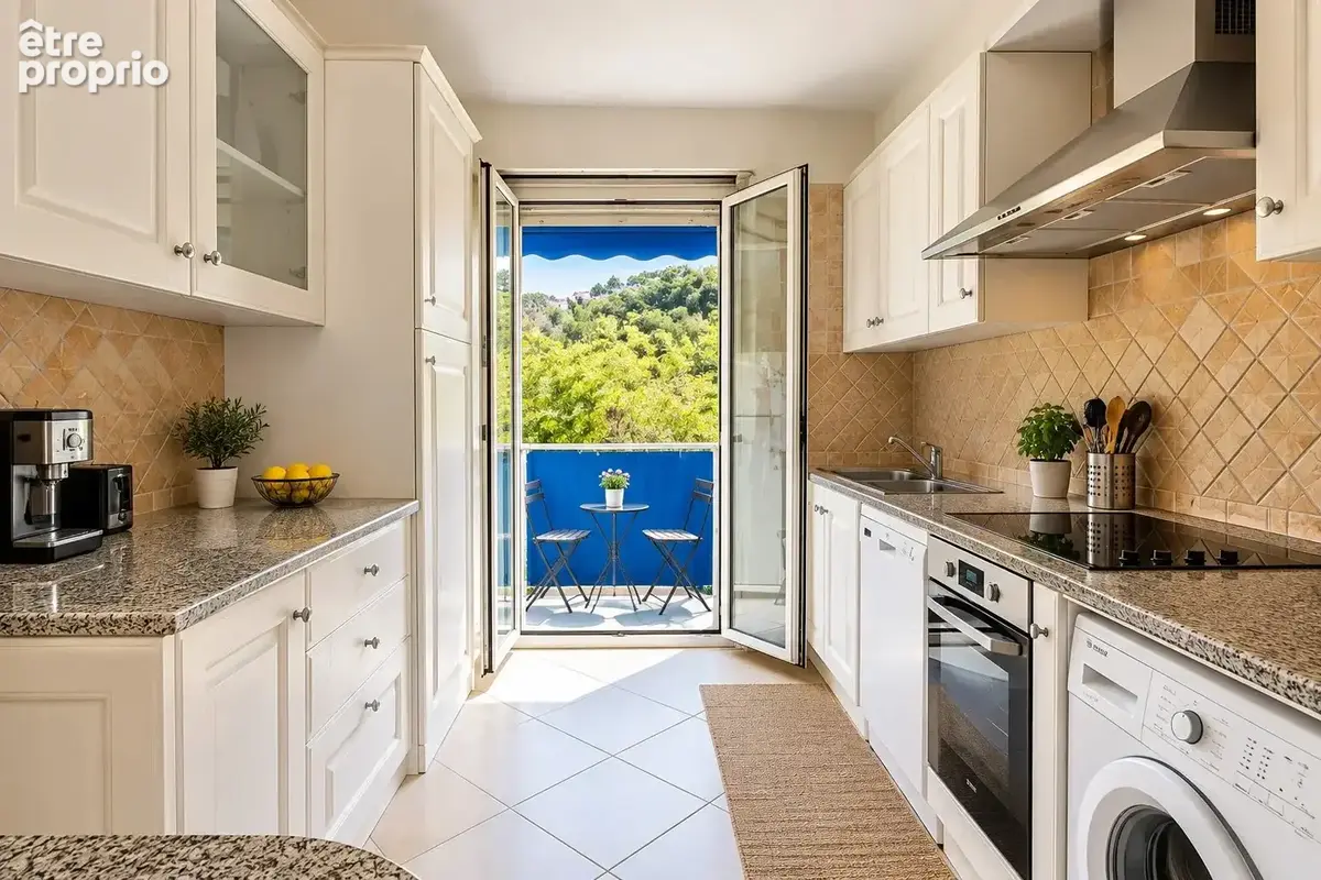 Nice "mont boron" - 3p 60m²  balcons  cave  parking - photo 5